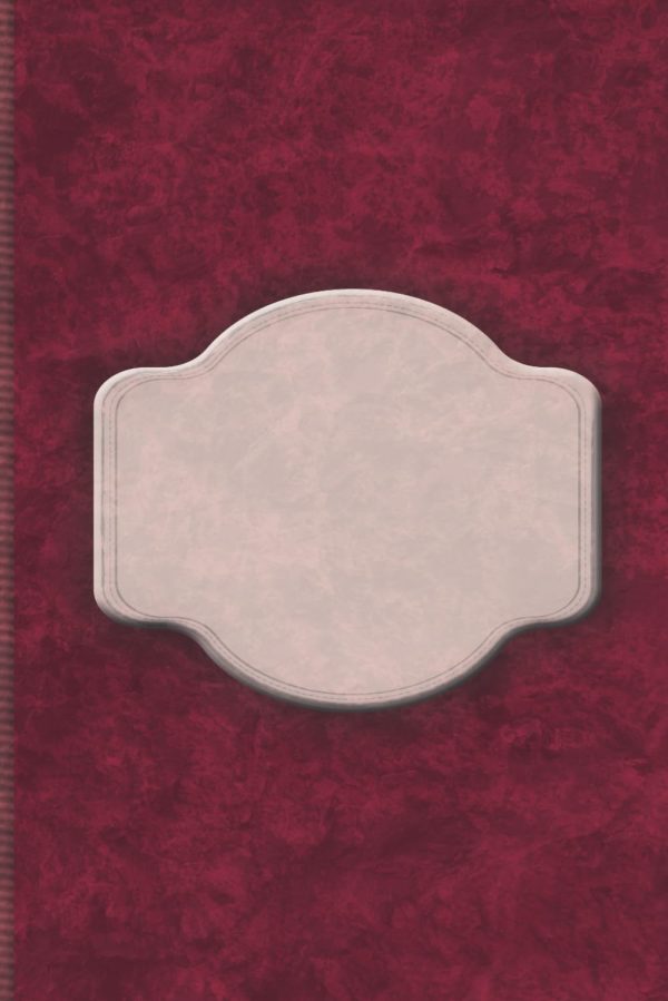 Notebook 05 Deep Carmine A: Take You Notes With 6X9 inches, 120 Page