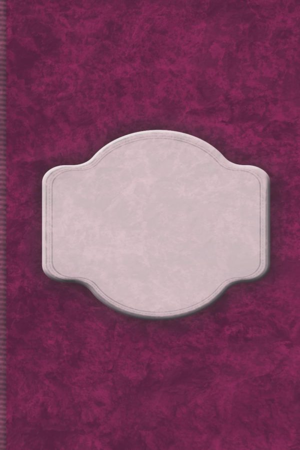 Notebook 05 Rich Maroon A: Take You Nots With 6X9 inches, 120 Page