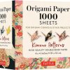Origami Paper 1,000 sheets Kimono Patterns 4" (10 cm): Tuttle Origami Paper: High-Quality Double-Sided Origami Sheets Printed with 12 Different ... 12 ... 12 Different Designs...