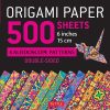 Origami Paper 500 Sheets Kaleidoscope Patterns 6 Inch (15 Cm): Tuttle Origami Paper: Double-Sided Origami Sheets Printed with 12 Different Designs (Instructions for 6 Projects...