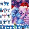 Partymall 2023 Christmas Advent Calendar, Christmas Holiday Countdown Playset Calendar, 24 Days of Christmas Advent Calendar,24PC Cute Cartoon Elf Figures Doll Suitable for...