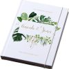 Personalised UK Wedding Planner Book Engagement Gift Tropical Theme