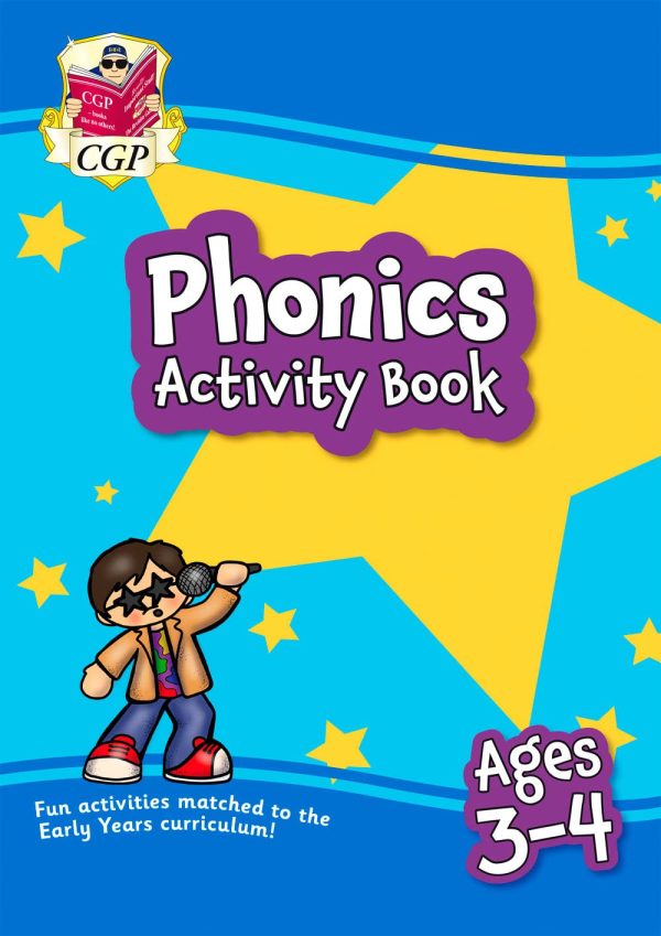 Phonics Activity Book for Ages 3-4 (Preschool) (CGP Preschool Activity Books and Cards)