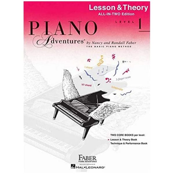 Piano Adventures Lesson & Theory Level 1 (Faber Piano Adventures): Lesson & Theory - Anglicised Edition