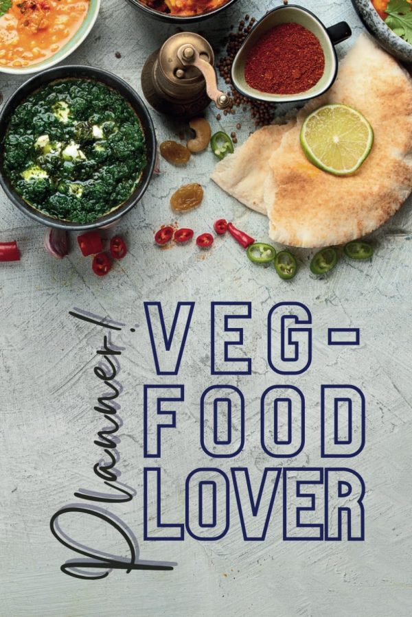 Planner Veg Food Lover: Simple Ruled book for Veg Food Lovers