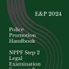 Police Promotion Handbook NPPF Step 2 Legal Examination Sergeant & Inspector: E&P 2024