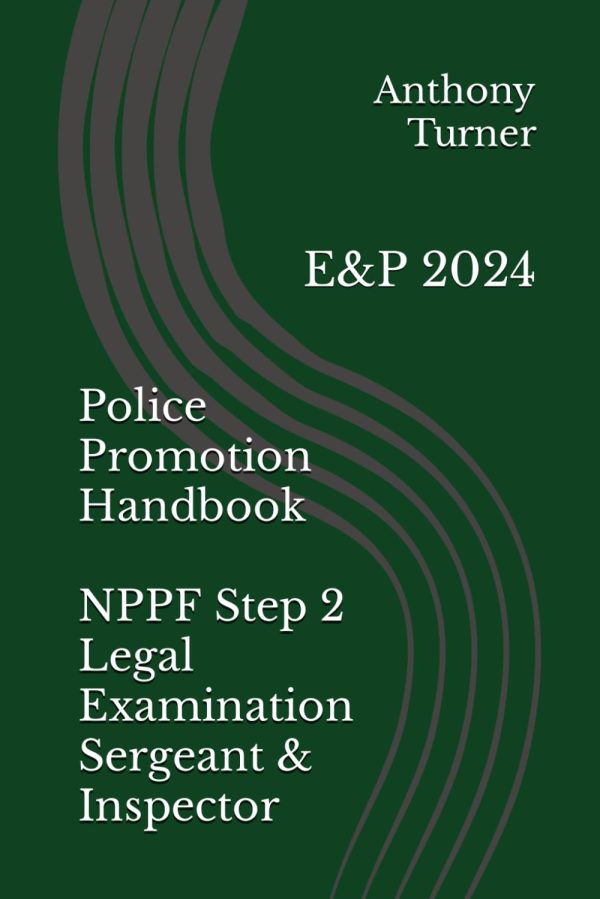 Police Promotion Handbook NPPF Step 2 Legal Examination Sergeant