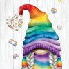 Rainbow LGBT Gonk 2024 Diary | Ruled A5 | Planner To Do List: Rainbow LGBT Community Cute Gnome 2024 Diary Nurse | 6 x 9 | planner | Gift | Writing book | Journal