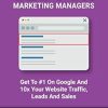 SEO for Marketing Managers: Get to #1 on Google and 10x your Website Traffic, Leads and Sales