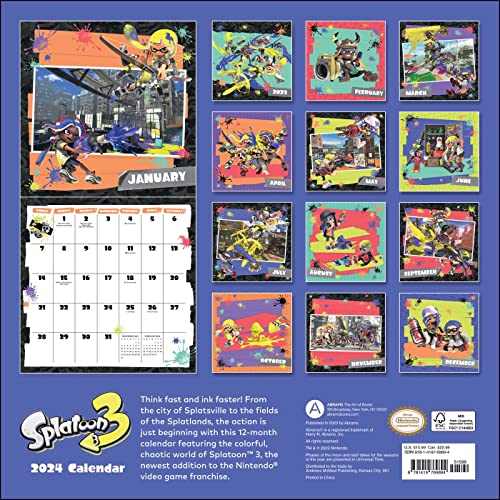 Splatoon 3 2024 Calendar