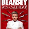 The Calendar king - Gordon Beansey - 2024 Wall Calendar - A4 Size (210mm x 297mm)