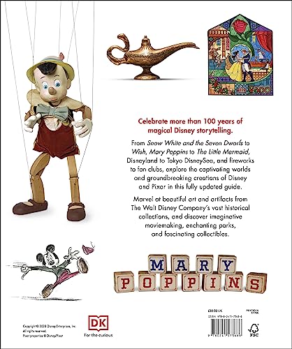 The Disney Book New Edition: A Celebration of the World of Disney: Centenary Edition