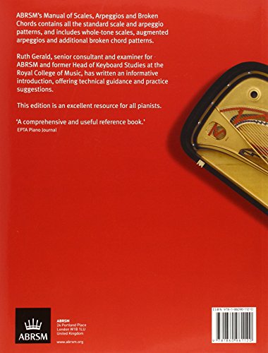 The Manual of Scales, Broken Chords and Arpeggios (ABRSM Scales & Arpeggios)
