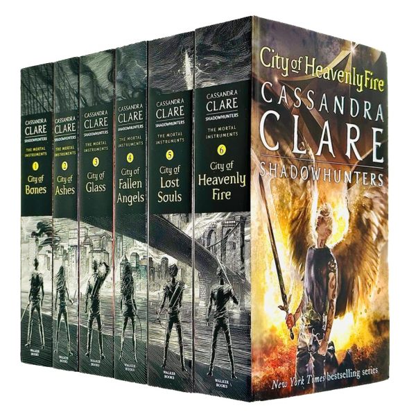 The Mortal Instruments 6 Books Collection Set By Cassandra Clare(City of Bones, City of Ashes, City of Glass, City of Lost Soul, City of Fallen Angels & City of Heavenly Fire)