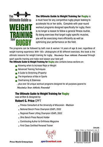 The Ultimate Guide to Weight Training for Rugby: 2nd Edtion (Ultimate Guide to Weight Training: Rugby)