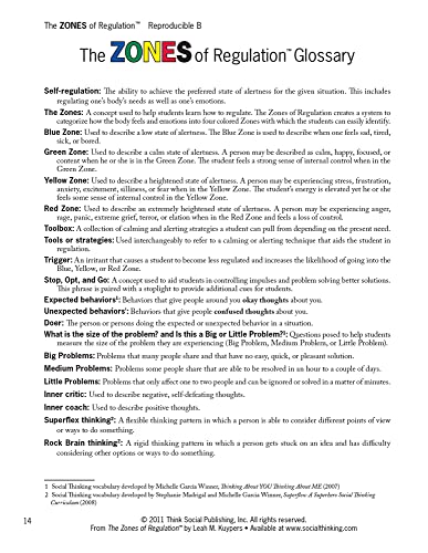 The Zones of Regulation