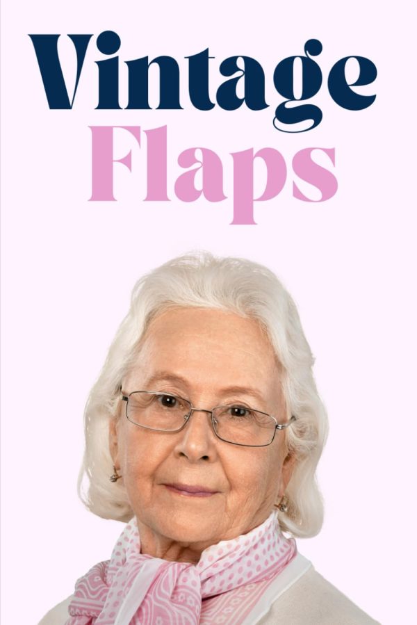 Vintage Flaps: Funny Joke Birthday Gifts for Men Rude Secret Santa Valentines Notebooks for Adults A5 (Saucy Notepads)