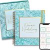 Wedding Planner Book Organiser - UK Bridal Planning Journal & Organising Diary, Engagement Gifts in Matching Gift Box, Countdown Calendar, Smartphone App, Storage, Table Planner...
