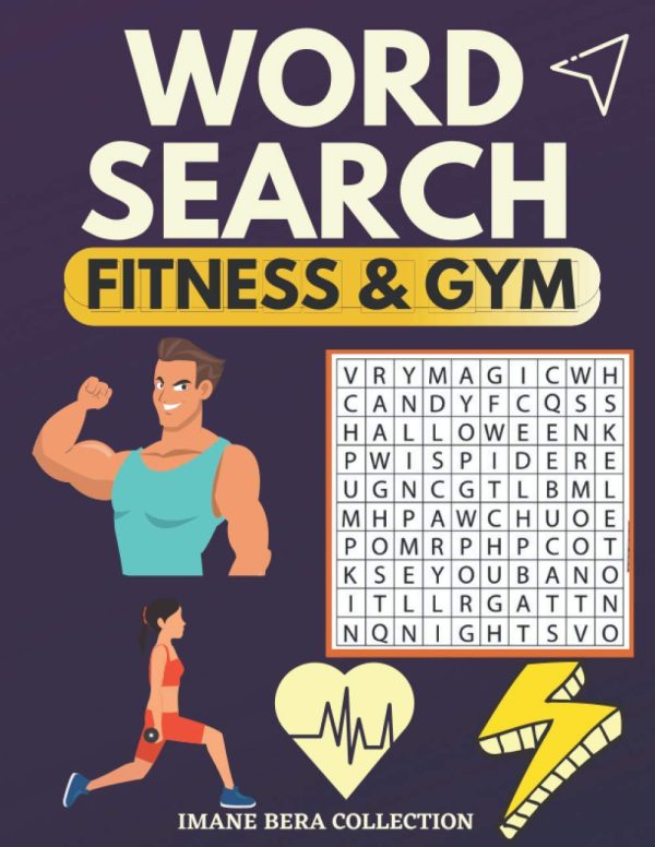 Word search Fitness & Gym: Large Print word search puzzle book - lots of Puzzles Hours of Fun