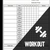 Workout Log Book: Weight Lifting and Cardio, Men's and Women's Gym, Exercise log