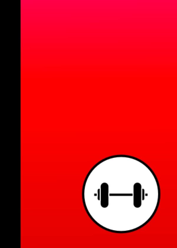 Workout Log Gym A6 Pocket Size Red: Small Fitness And Training Diary | Rep Tracker | 110 Workouts