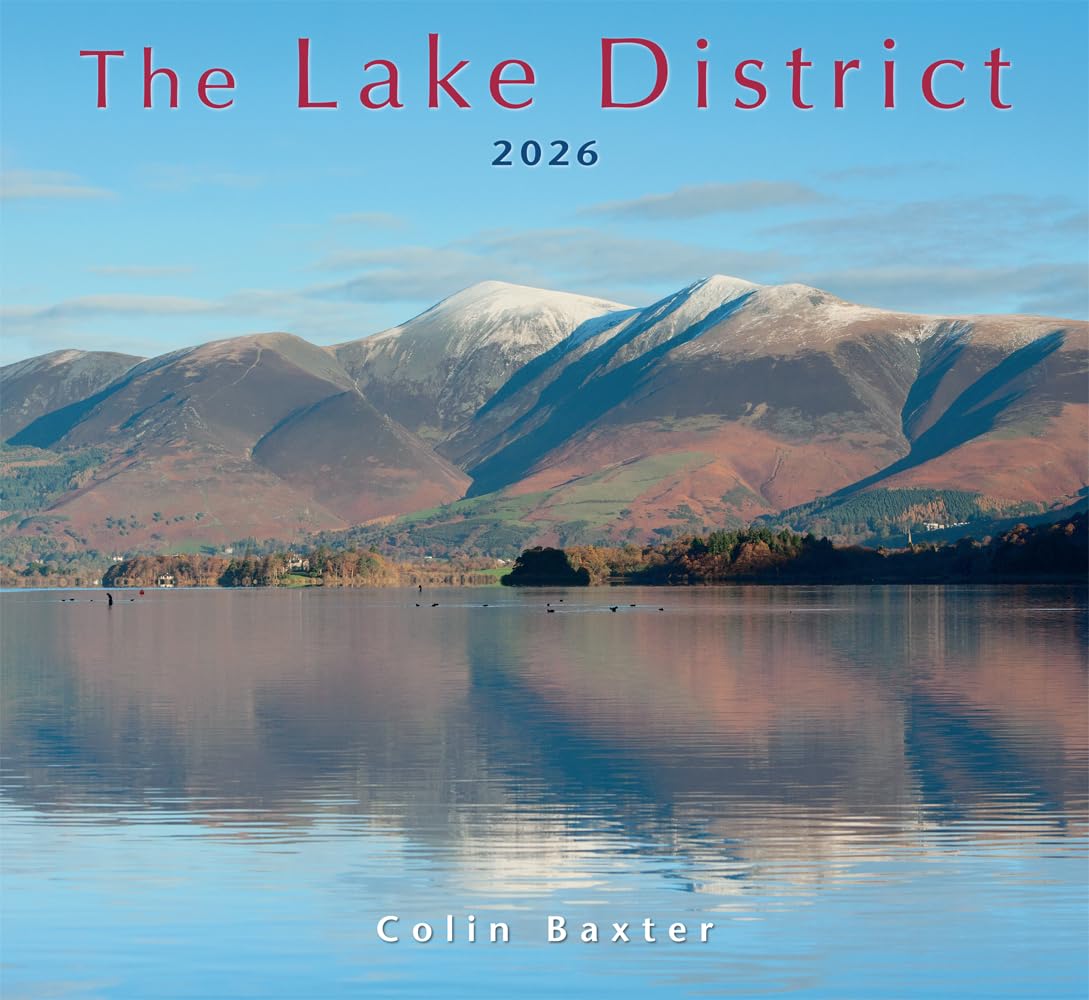 2026 England Calendar: Lake District â€“ Wall Calendar â€“ Month to View â€“ 12 Months