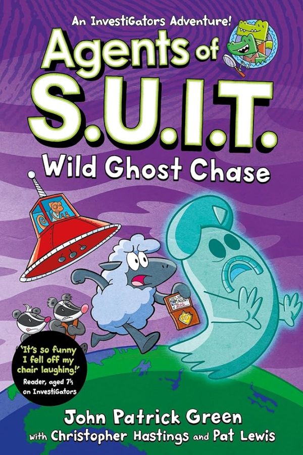 Agents of S.U.I.T.: Wild Ghost Chase: A Laugh-Out-Loud Comic Book Adventure! (Agents of S.U.I.T., 3)