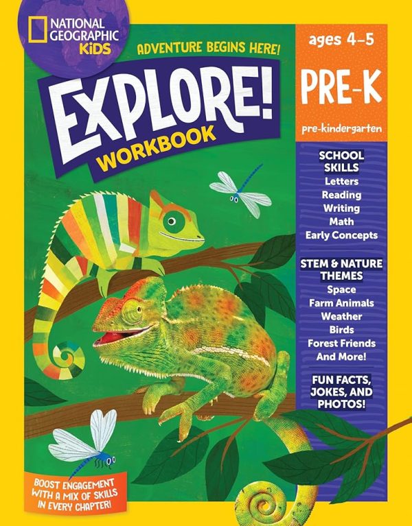 National Geographic Kids Explore! Workbook Pre-K