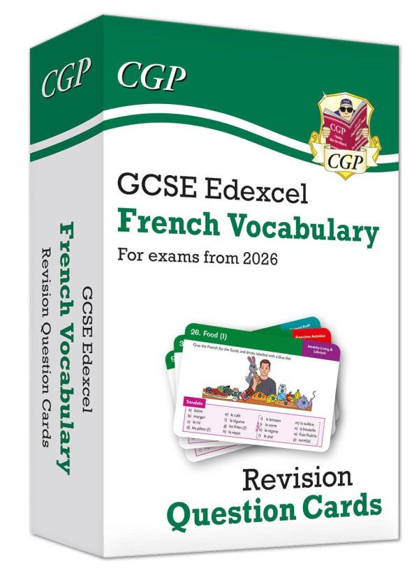 New GCSE Edexcel French: Vocabulary Revision Question Cards (for exams from 2026) (CGP Edexcel GCSE French)