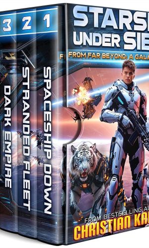 Starship Under Siege: From Far Beyond 1st Trilogy (Books 1-3): An Epic Space Opera & First Contact Adventure (From Far Beyond: A Galaxy in Peril)